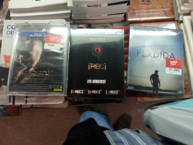 Rec trilogia (1, 2, y 3)  + Rec 4 + Perdida: Mis compras en el 3x2 de Fnac