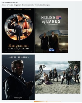 Posters Accion Cine mes de Marzo