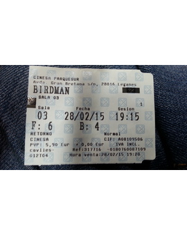 Birdman: Mi Critica y mi Entrada