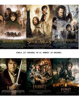 El Debate: Trilogía ESDLA (17 OSCARS) Vs Trilogía El Hobbit (0 Oscars)