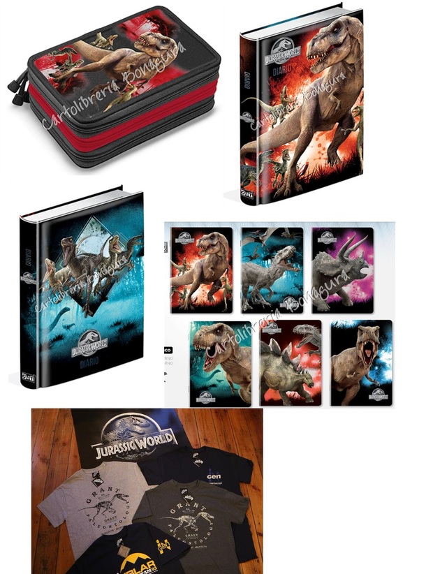 Mas merchandising de Jurassic World