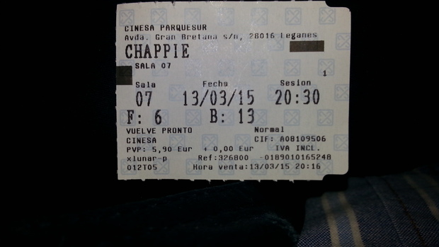 Chapier: Mi critica y mi entrada