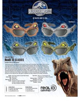 Edición especial de gafas 3D para ver la peli en cines