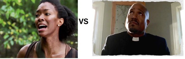 Sasha Vs Gabriel ¿Cual de estos dos personajes te gusto mas y cual menos en The Walking Dead? (AVISO DE SPOILERS)