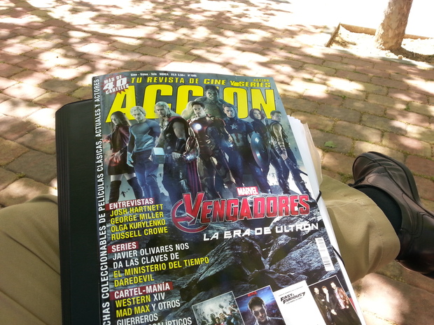 Ya la tengo: leyendo la nueva Accion Cine antes de volver al trabajo