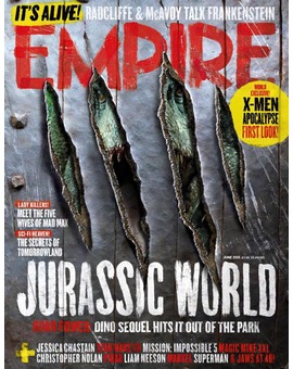 El I-Rex es portada del nuevo número de EMPIRE! (con reportaje de Jurassic World)