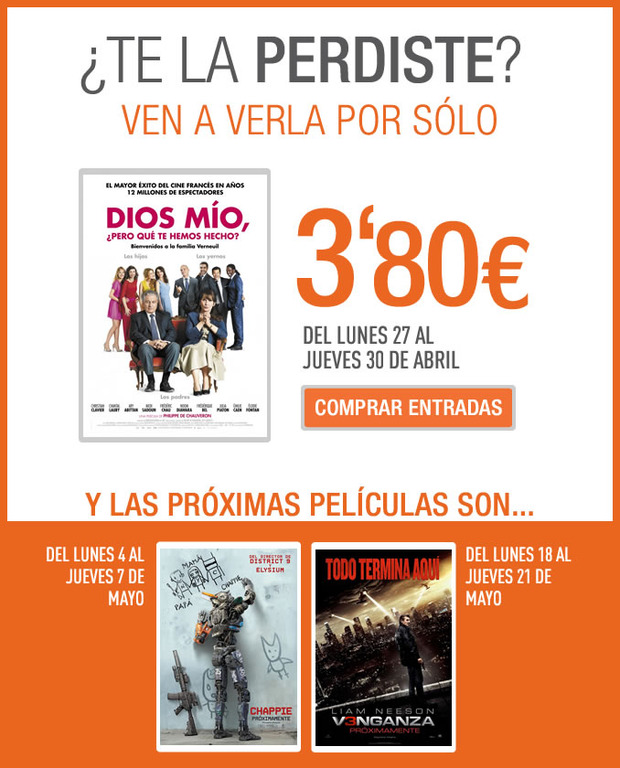 Proximas ofertas Cinesa