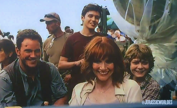 Video detras de las camaras de Jurassic World y nueva foto