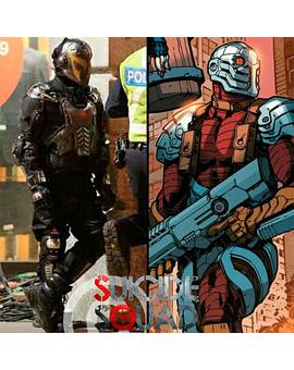 Primera imagen de la armadura de Deadshot en Escuadrón Suicida