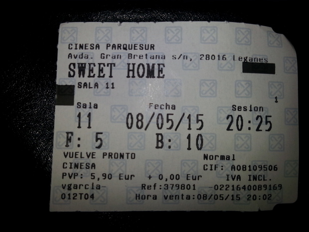 Sweet Home: Mi critica y mi entrada