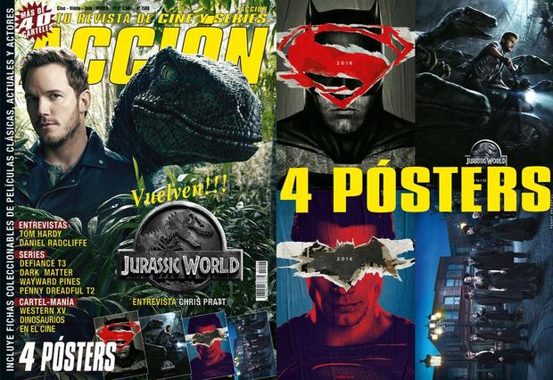 portada y posters Acción Cine Junio
