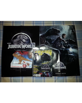 JURASSIC WORLD: Accion Cine mes Junio 2015 (Mi compra de hoy) + Contenidos Jurasicos Accion Cine + nuevo "Featurette" con nuevas escenas de la pelicula
