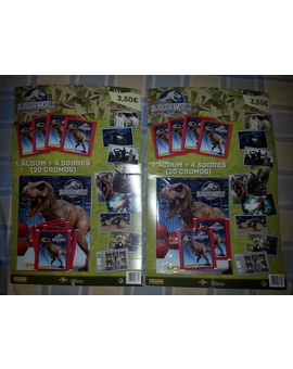 Mi compra de hoy: Album de cromos de Jurassic World