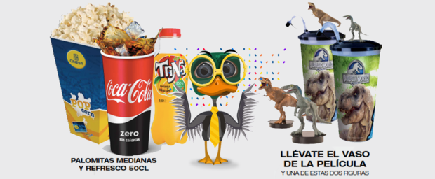 Jurassic World: Promoción en Cinesa
