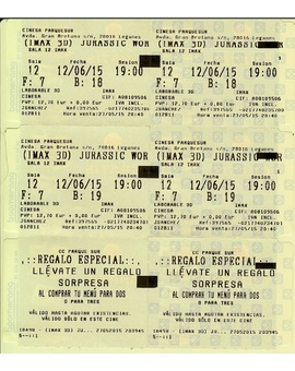 Jurassic World: Mi Critica y mi Entrada