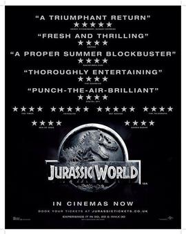 Jurassic World recaudó ayer lunes en USA 25 millones de $ más. La recaudación más alta de un lunes que se ha registrado en la historia.