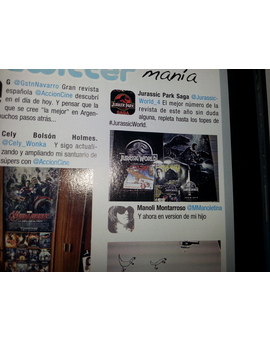 Vuelvo a salir en la ACCION CINE por sexta vez en Twittermania