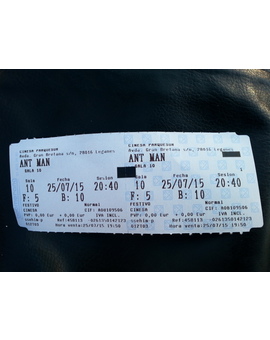 Ant Man: Mi critica y mi entrada