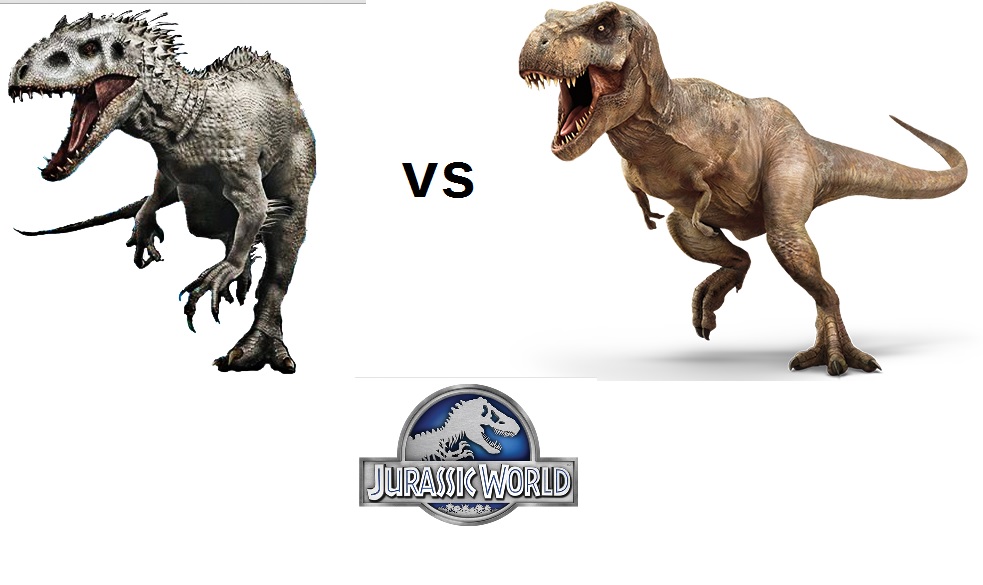 Tiranosaurio Rex VS Indominus Rex: ¿Cual de estos dos dinosaurios te gusto  mas en Jurassic World?