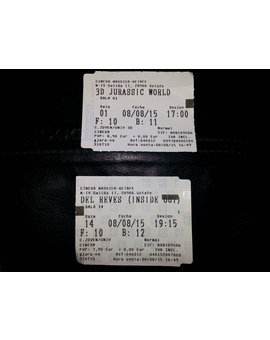 Sesión doble: Decimo visionado de Jurassic World y primero de Inside Out
