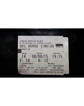 Inside Out: Mi critica y Mi entrada
