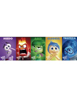 ¿Cual de los 5 personajes de los que representan las emociones en  Inside Out es tu preferido?