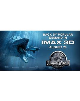 #JurassicWorld volverá a los cines IMAX durante una semana! 