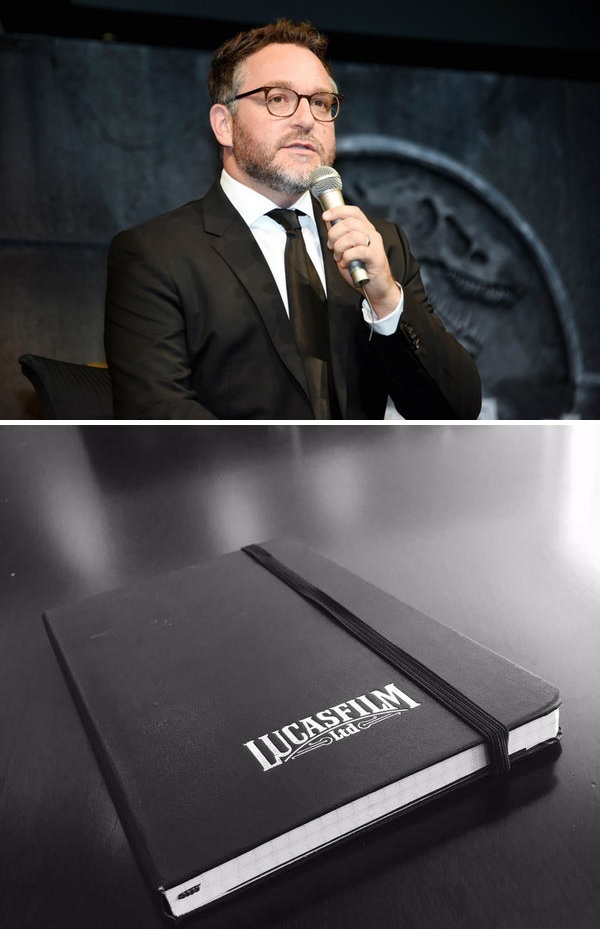  Colin Trevorrow ha twitteado una imagen donde aparece un cuaderno de Lucasfilm con el siguiente mensaje: "Vuelta a la escuela".