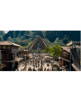 Jurassic World: ¿Que tal os parecieron las infraestructuras del parque? (calle principal, hoteles, restaurantes, atracciones, etc) ¿Que os hubiera gustado ver mas al respecto?