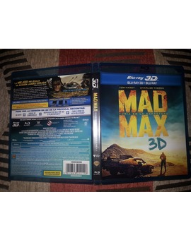Mad Max Fury Road 3D: Diseño caratula 3D (Exterior)