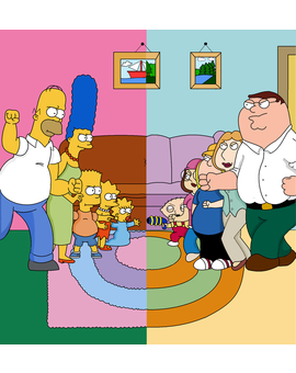 Padre de Familia Vs Los Simpsons: ¿Que serie te gusta mas?