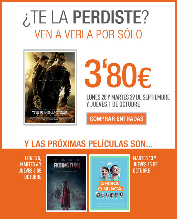 Proximas ofertas Cinesa