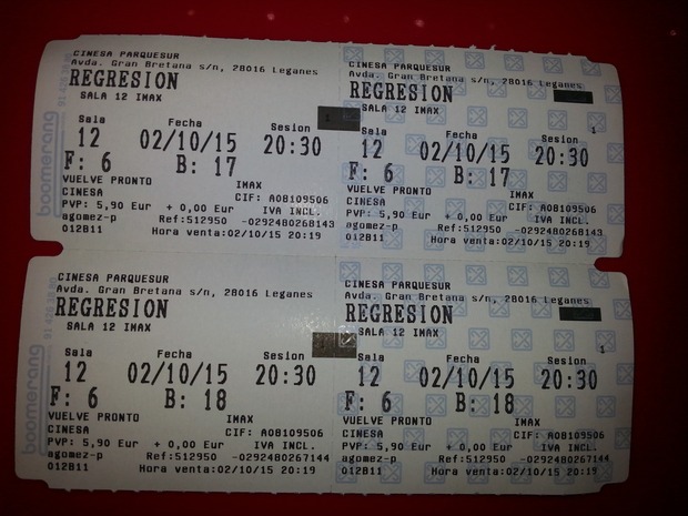 Regresión: Mi critica y mi entrada
