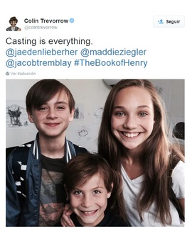 ‘The Book of Henry’: La niña de Sia se une a la nueva película de Colin Trevorrow
