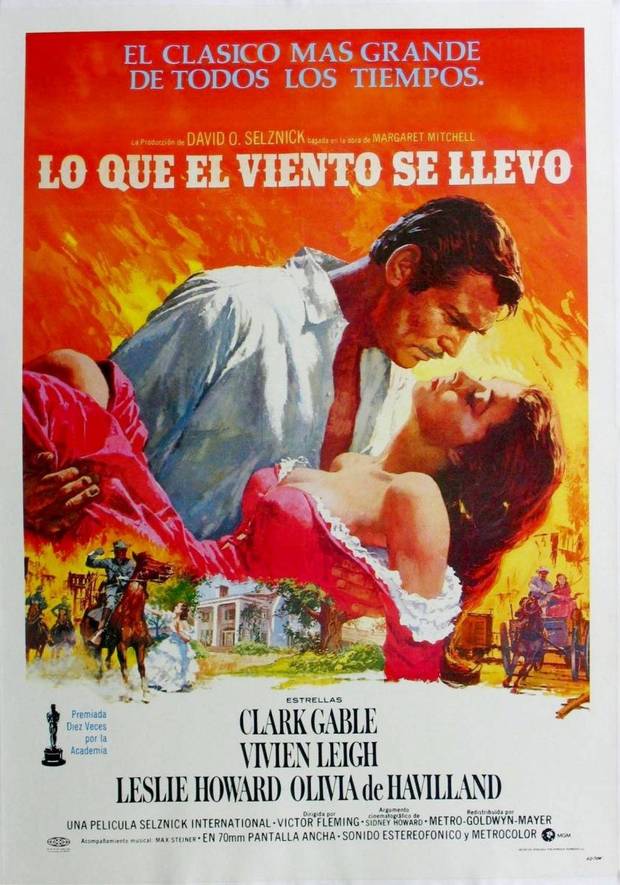 El debate del Sábado Noche: Lo que El Viento se Llevo ¿Que tal pelicula os parecio? ¿Os gusto? ¿Que nota le dais?