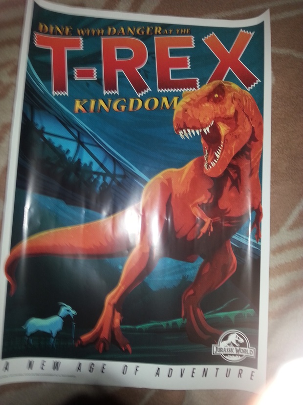Poster estilo Retro de Jurassic World gratis en Fnac