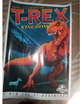 Poster estilo Retro de Jurassic World gratis en Fnac