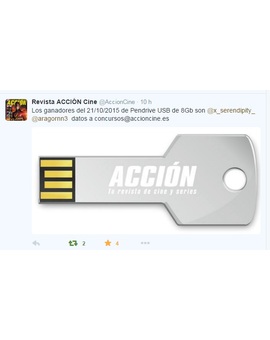He ganado otro sorteo en Acción Cine
