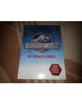 El gran libro de Jurassic World: Mi compra de ayer 08-11-2015