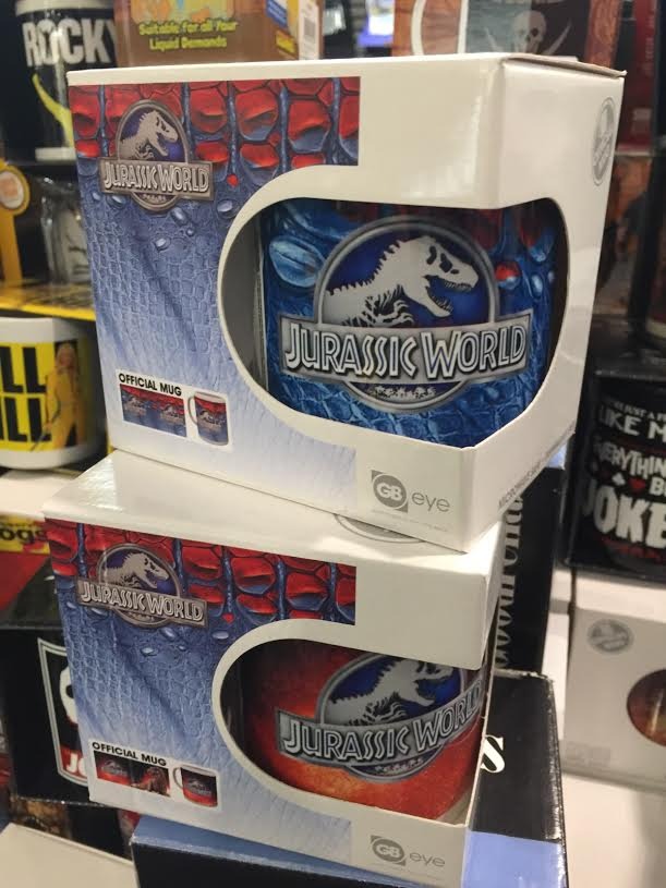 Un par de tazas jurasicas mas añadidas a la colección