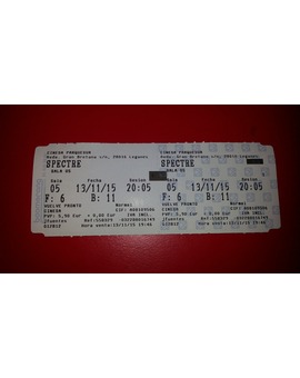 Spectre: Mi critica y mi entrada