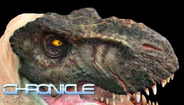 La figura del rex ya va tomando forma, deseando ver como sera su aspecto final y lo peor... su precio que no sera barata