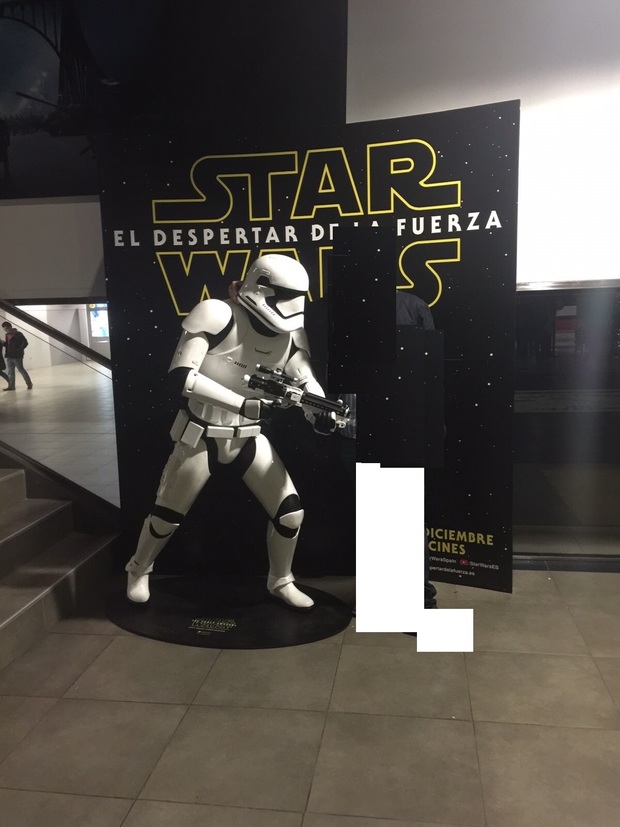 stormtrooper situado en Cinesa Parquesur