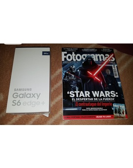 Mi compra Galactica: Revista fotogramas Star Wars + Galaxy S6 Edge Plus