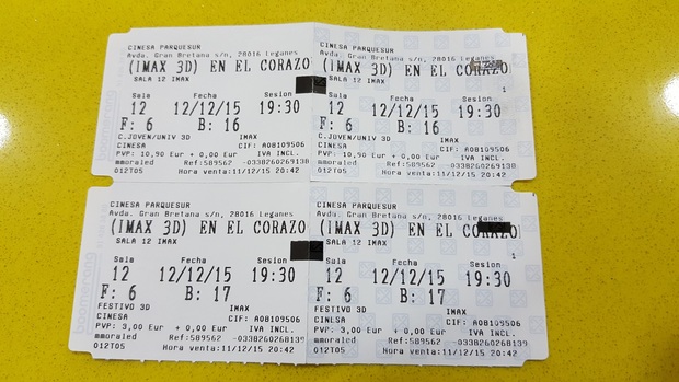 En el corazón del Mar: Mi critica y mi entrada. Nota 8/10