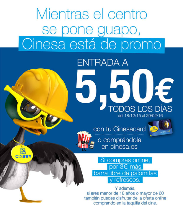 Nuevo promoción Cinesa