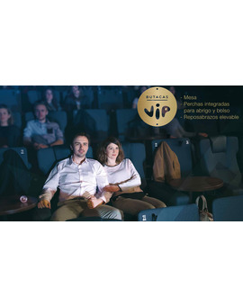 ¡Vive la experiencia del cine con la mayor comodidad!
