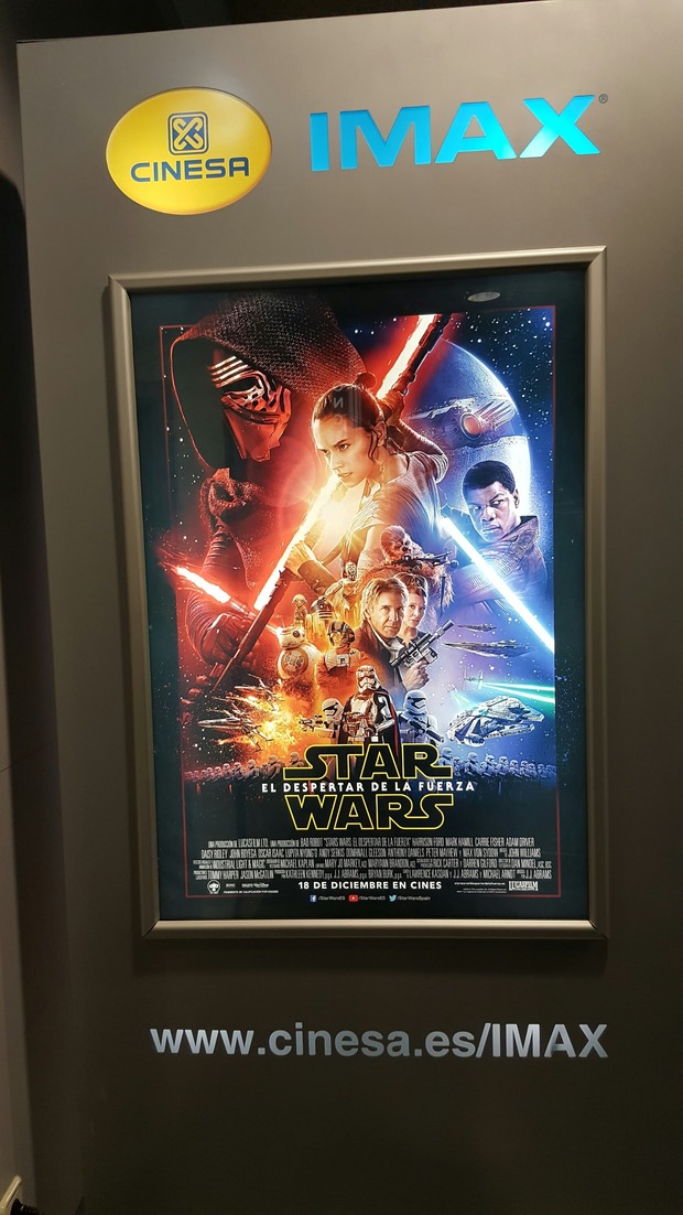 Star Wars El Despertar de la Fuerza: A por el segundo visionado y en imax 3d