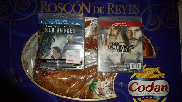San Andres + Los Últimos Días: 2x1: Los Reyes acaban de dejarme esto en casa, venían cargados de dobles caratulas warner jajaja