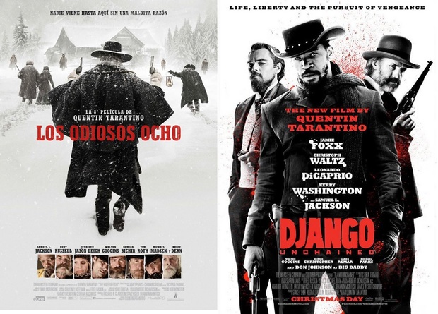 ¿No os parecen demasiado similares en estetica ambos posters?